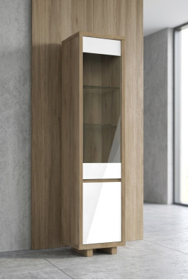 Glass display cabinet living room cabinets design modern Italy new
