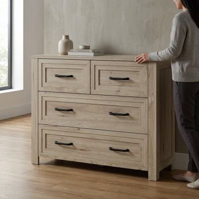 Wood Classic Design Dressers Chest Cabinet Tall Cabinet Sideboard Drawers