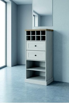 Country House White Cabinet Dresser Lowboard Sideboard Wooden Buffet Dressers Sideboard