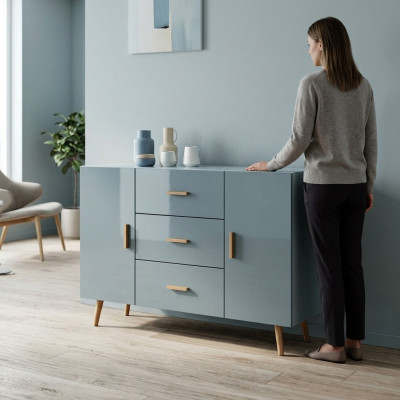 Chest of drawers Brillo chests wood cabinet sideboard living room tall cabinet sideboard