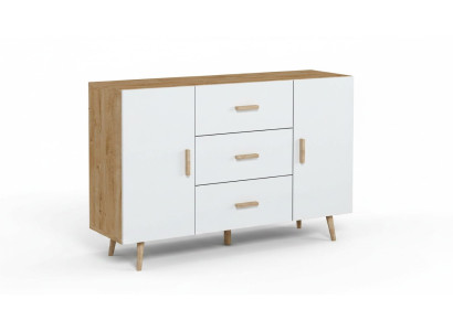 Dresser Shelf 140cm Cabinets Shelves Storage High Gloss New Dresser Sideboard