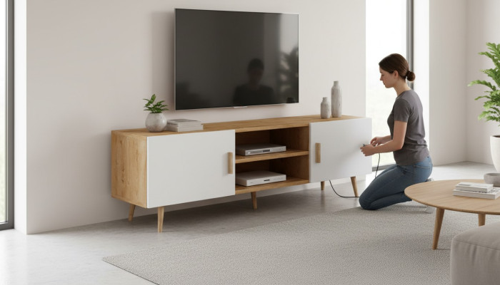 Low board cabinet living room shelf luxury designer RTV TV sideboard sideboard