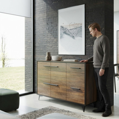 Dressers, shelf, cabinet, shelf, real wood, side low board, design, dresser, cabinets