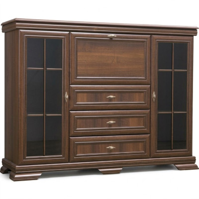 Living room cabinet 158cm XXL low boards sideboard wooden dresser sideboard dressers