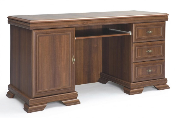Tables Office Handcrafted Solid Wood Furniture Wood Office Desk Classic Table