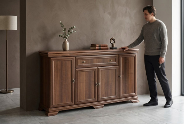 Country-style furniture cabinet dresser sideboards cabinets classic wood sideboard