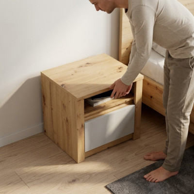 Nightstand Night Cabinet Dresser Handcrafted Wood Furniture Nightstand Modern