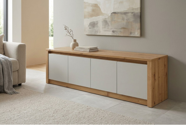 Dressers Wood Cabinets Sideboard Dresser Buffet Cabinet Furniture New Lowboard
