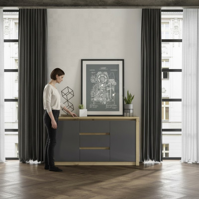 Furniture Wood Cabinets Sideboard Dressers Solid Dresser Sideboard Cabinet New