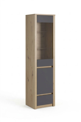 Showcase Cabinets Wood Wardrobes Living Room Display Cabinet Sideboard Glass Shelf New!