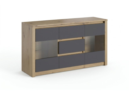 Design living room furniture sideboard wood dresser modern high cabinet new