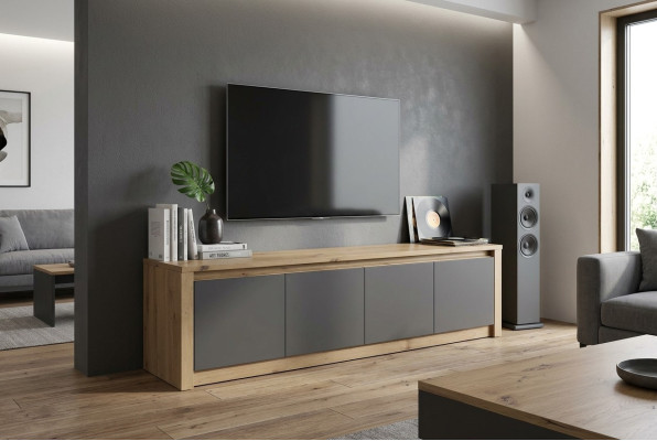 Designer TV sideboard dresser low board cabinet room shelf luxury living TV