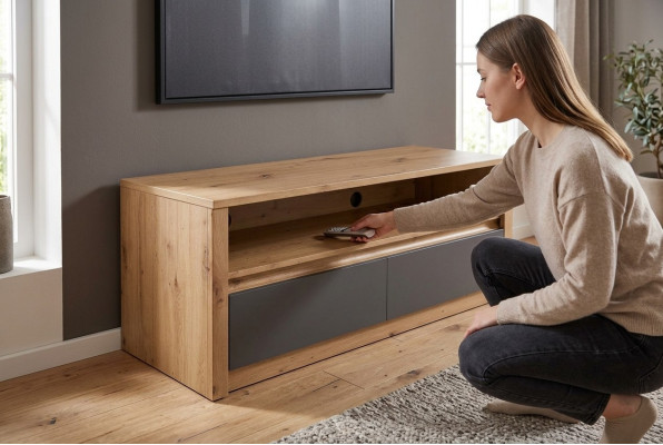 Cabinet living room shelf luxury design TV chest sideboard side low board
