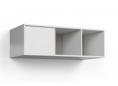 Modern shelf for living room, wooden bookshelf, wall shelf, new Siena Mati