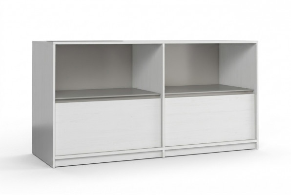 Chest of drawers in various colors 2 drawers sideboard highboard dressers