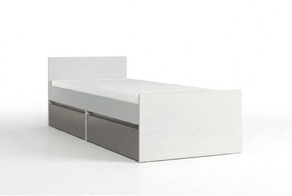 Youth bed children's bed kids design modern children's room bed 90 cm bed drawer new