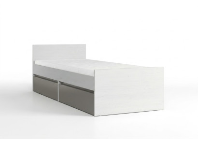 Youth bed children's bed kids design modern children's room bed 90 cm bed drawer new