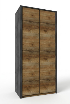Bedroom cabinets wood furniture wardrobe country house wardrobe design brown