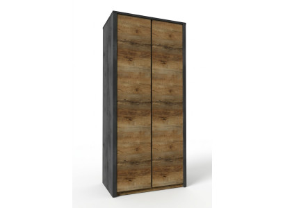 Bedroom cabinets wood furniture wardrobe country house wardrobe design brown