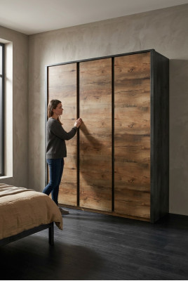 Cabinets Style Furniture Bedroom Country House Wardrobe Closet Living Room New