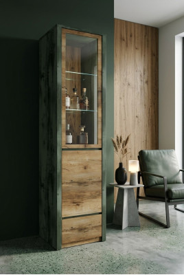 Showcases solid furniture wood cabinets new real wood showcase tall cabinet glass