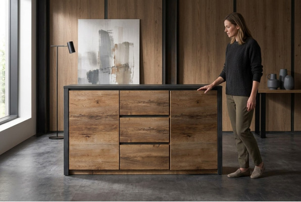 Luxury dressers sideboard buffet chest design wood cabinet furniture sideboard