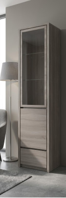 Living room furniture modern wood glass showcase display cabinet cabinet showcases new