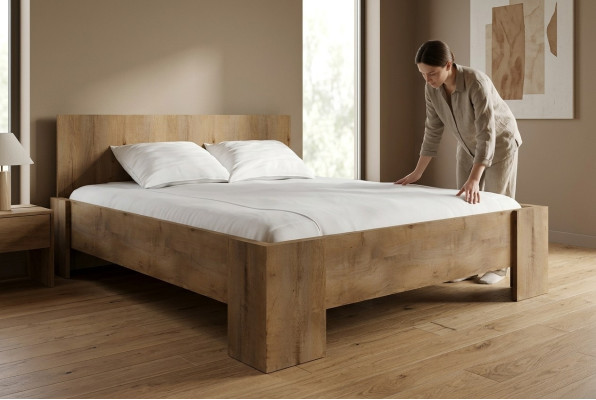 Luxury Upholstery Fabric Designer Bed Bedroom Beds Textile Wood Hotel