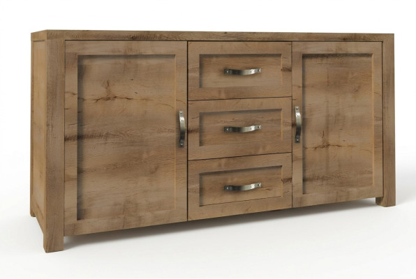 Buffet Sideboard Cabinet Wood Handmade Wood Country Style Sideboards Cabinets 2-piece.