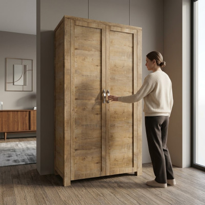 Multipurpose Shelves 100cm Cabinet Shelf Storage Wardrobe Closet New