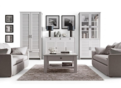 Living room dresser cabinet sideboard design style furniture living room 3-piece set.