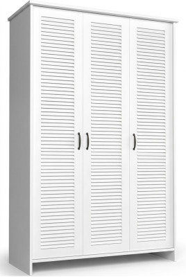 Wardrobe Art Deco Style Cabinets White Country Furniture Bedroom Closet