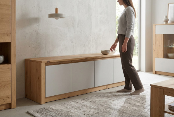Living room dresser sideboard RTV cabinet wall TV cabinet coffee table new