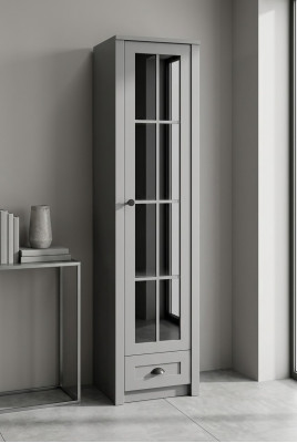 Country House Display Cabinet Classic Furniture Display Cabinet Showcase Glass Cabinets