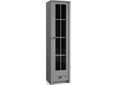 Country House Display Cabinet Classic Furniture Display Cabinet Showcase Glass Cabinets