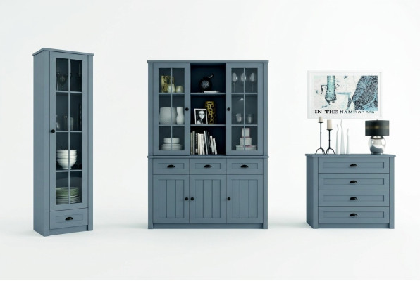 Living room set cabinet chest of drawers wall units chests of drawers sideboard cabinet table 4-piece