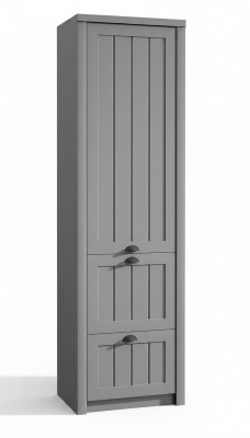 Wardrobe Classic Handcrafted Country House Cabinets Closet Wall Unit S1D2S