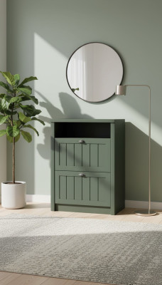 Shoe cabinet shoe chest hallway chest storage hallway solid wood furniture chest