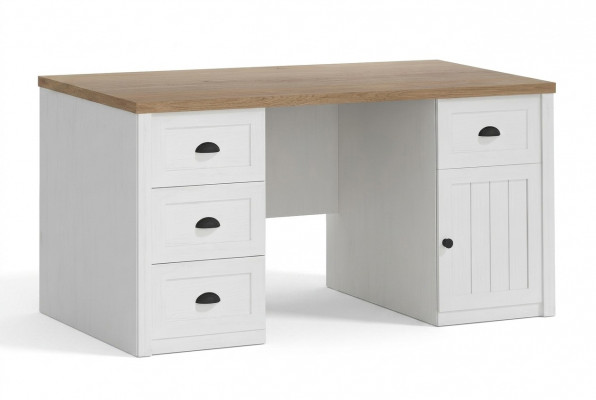 Desk Wood Wooden Desk Massive Table Office Furniture Country House Office Furniture Tables