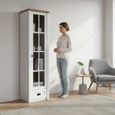 Classic display cabinet, display case, living room cabinets, design wooden display case, new