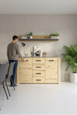 Design dresser furniture sideboard classic living room wood modern luxury NEW