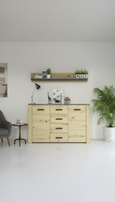 Design dresser furniture sideboard classic living room wood modern luxury NEW