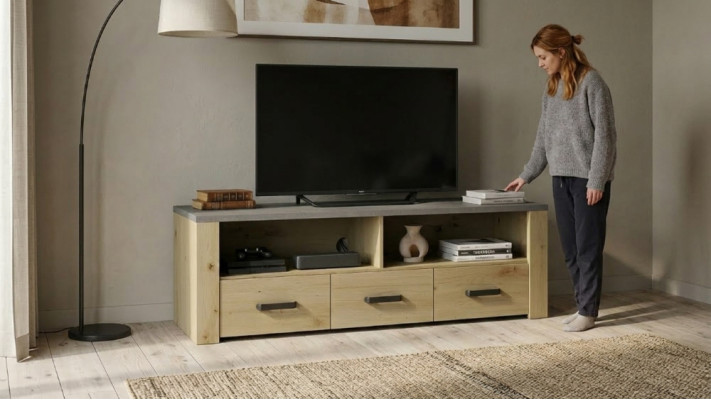 RTV Design Sideboard Television High Gloss Low Luxury Dresser Cabinet New Board Wall