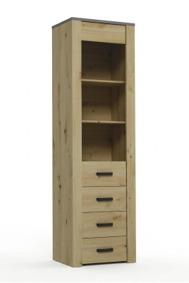 Dining room cabinet display cabinet shelf display cabinets Vitrine XL-W1D modern wood cabinet
