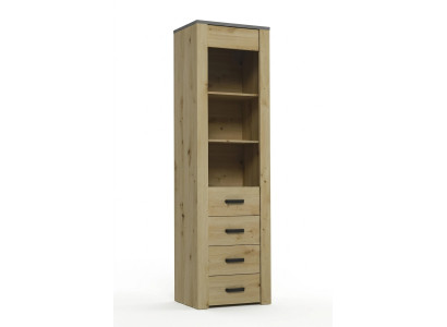 Dining room cabinet display cabinet shelf display cabinets Vitrine XL-W1D modern wood cabinet