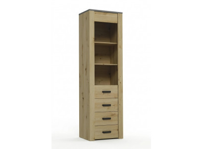 Dining room cabinet display cabinet shelf display cabinets Vitrine XL-W1D modern wood cabinet