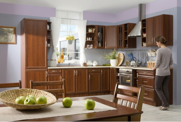 Classic kitchen furniture, country house cabinets, kitchen unit, custom-made.