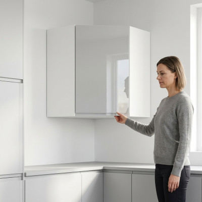 Corner kitchen cabinets, kitchen wall cabinet, shelf cabinet, corner cabinet, kitchen shelves, furniture