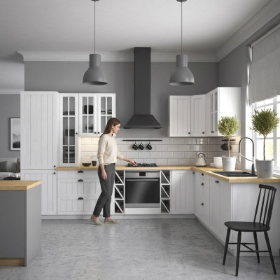 Country kitchen line cabinet kitchen base cabinet wall cabinet furniture custom-made