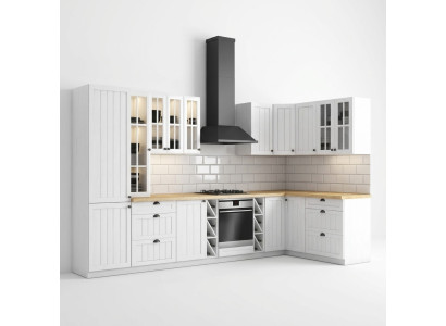 Country kitchen line cabinet kitchen base cabinet wall cabinet furniture custom-made